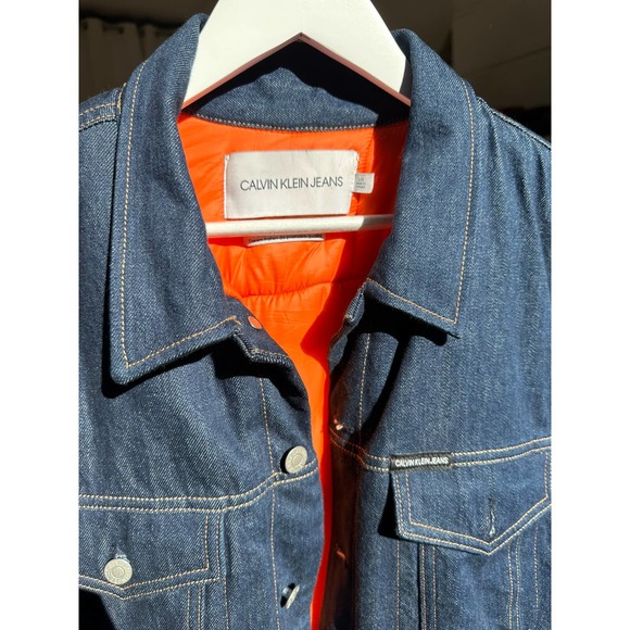 Raf Simons x Calvin Klein Jeans Padded Denim Jacket - Picture 4 of 7